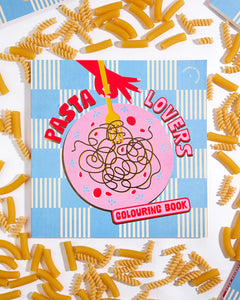 Journey Of Something Pasta Lovers - Colouring Book