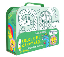 Load image into Gallery viewer, Colour Me Carry Case - Adorable Animals