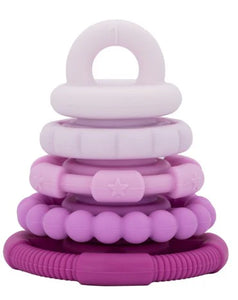 Jellystone Designs Raspberry Ombre Stacker & Teether