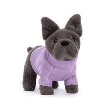 Load image into Gallery viewer, Jellycat Sweater French Bulldog Purple