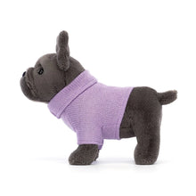 Load image into Gallery viewer, Jellycat Sweater French Bulldog Purple