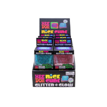 Load image into Gallery viewer, Nee-Doh Nice Cube Glitter &amp; Glow