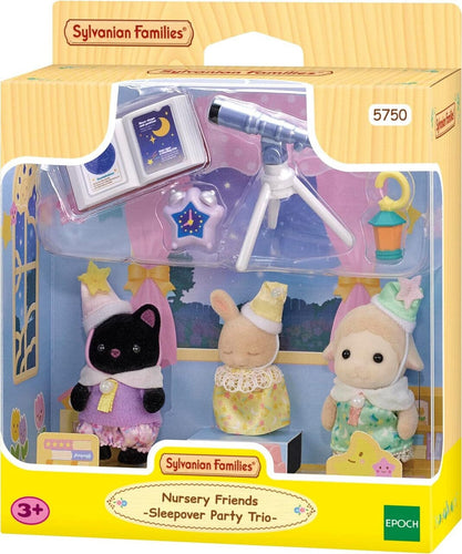 Sylvanian Families Nursery Friends - Sleepover Party Trio