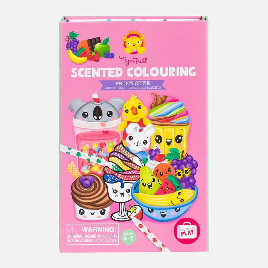 Tiger Tribe Scented Colouring Fruity Cutie Set