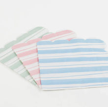 Load image into Gallery viewer, Ticking Stripe Small Napkins (Pack 16)