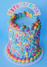 Load image into Gallery viewer, It&#39;s Fun To Be One Arch Cake Topper