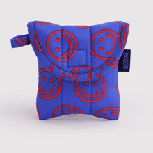 Load image into Gallery viewer, Baggu - Puffy Earbuds Case Mini Cobalt Happy
