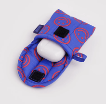 Load image into Gallery viewer, Baggu - Puffy Earbuds Case Mini Cobalt Happy