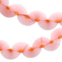 Load image into Gallery viewer, Pink Honeycomb Fan Garland