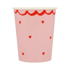 Load image into Gallery viewer, Lacy Heart Cups (Pack 8)