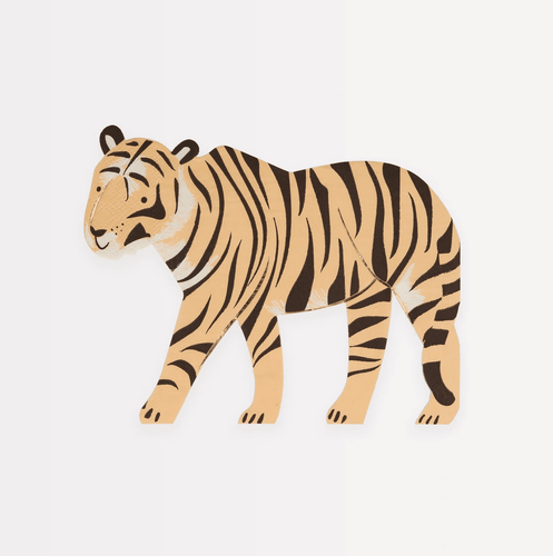 Tiger Napkins (Pack 16)