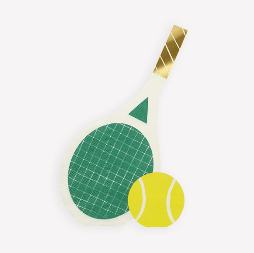 Tennis Napkins (Pack 16)
