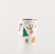 Load image into Gallery viewer, Jolly Christmas Cups (Pack 8)