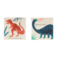Load image into Gallery viewer, Dinosaur Kingdom Napkins Small  (Pack 16)