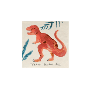 Dinosaur Kingdom Napkins Small  (Pack 16)