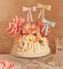 Load image into Gallery viewer, Pastel Bows Cake Toppers (Set 3)