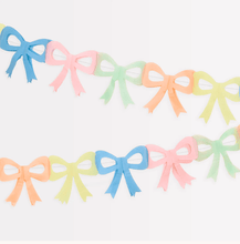 Load image into Gallery viewer, Pastel Bow Tissue Garland