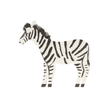 Load image into Gallery viewer, Safari Zebra Napkins (Pack 20)