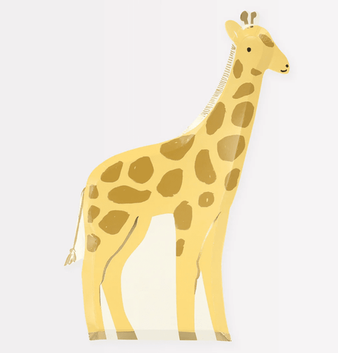 Giraffe Plates (Pack 8)