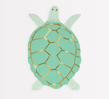 Load image into Gallery viewer, Turtle Napkins (Pack 16)