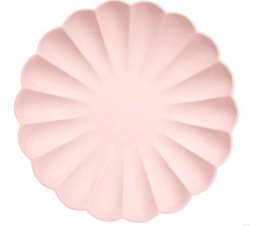 Compostable Eco Plate Large Candy Pink (Pack 8)