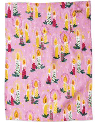 KIP & Co. Candlelight Linen Tea Towel