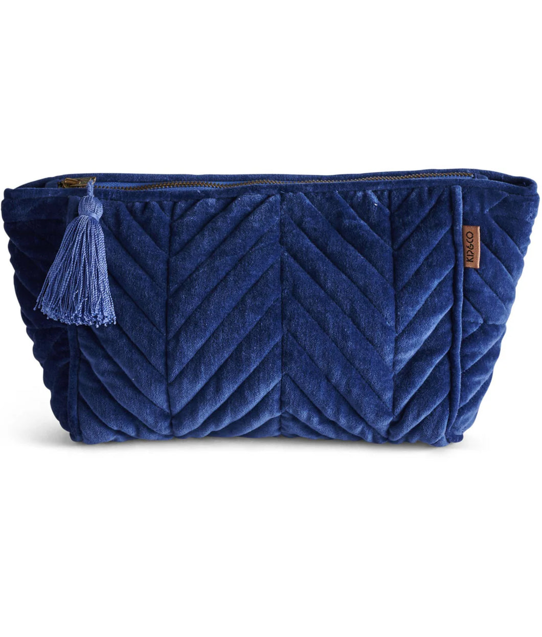 KIP & Co. Ocean Dreamer Velvet Toiletry Bag