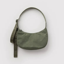 Load image into Gallery viewer, Baggu Small Nylon Crescent Bag - Caper