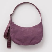 Load image into Gallery viewer, Baggu  Medium Nylon Crescent Bag - Wild Plum