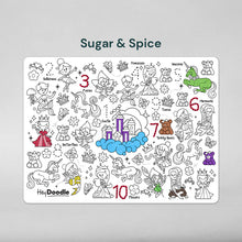 Load image into Gallery viewer, Hey Doodle Mat 123 Sugar and Spice