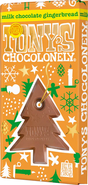 Tony's Chocolonely - Milk Chocolate Gingerbread