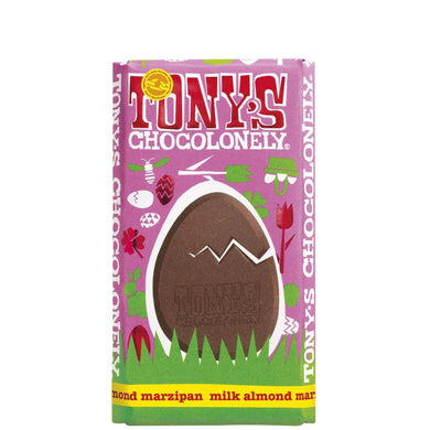 Tony's Chocolate Block Milk Marzipan Almond