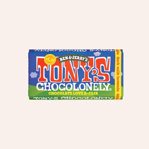 Tony's Chocolonely X Ben & Jerry's - Dark Milk Chocolate with Brownie Bar