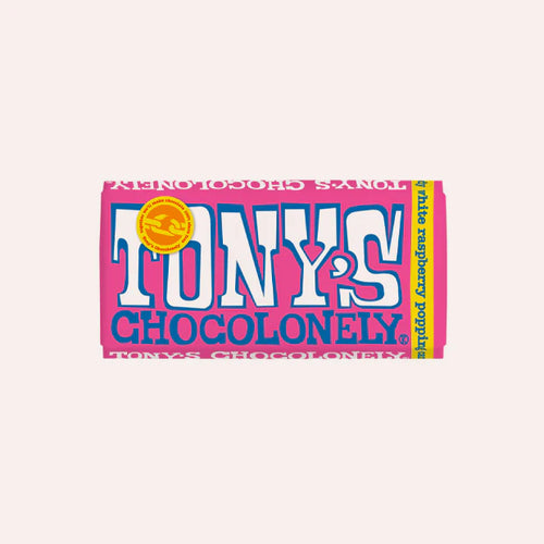 Tony's Chocolonely - White Raspberry Popping Candy