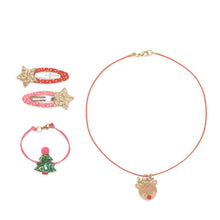 Load image into Gallery viewer, Rockahula Kids Christmas Hair &amp; Jewellery Set