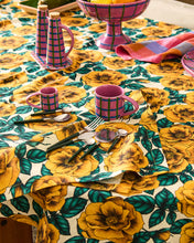 Load image into Gallery viewer, KIP &amp; Co. Golden Peony Tablecloth Standard Rectangular