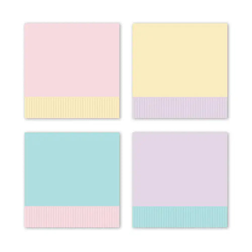 Spring Fringed Cocktail Napkins (Pack 24)