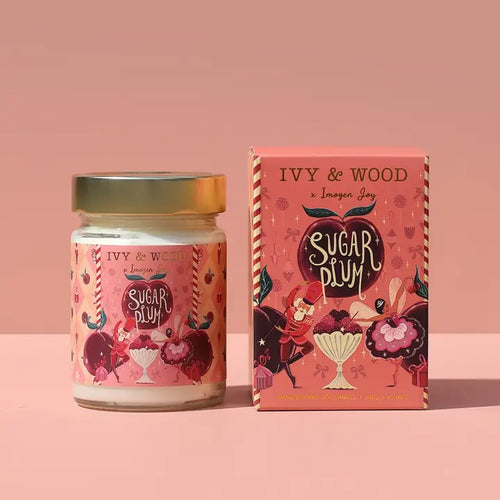 Ivy & Wood Sugar Plum Limited Edition Christmas Candle