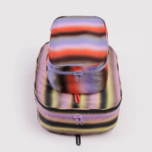 Load image into Gallery viewer, Baggu Packing Cube Set Gradient Stripes