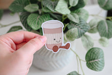 Load image into Gallery viewer, Latte Jelly - Cozy Coffee Cafe Vinyl Sticker