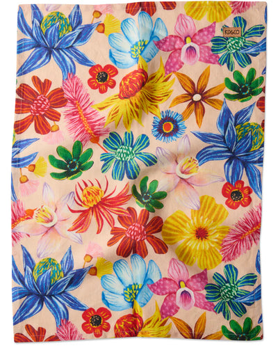 Kip&Co. Wild Flowers In Bloom Tea Towel