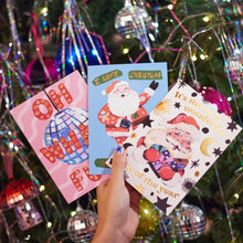 Load image into Gallery viewer, Santa Loves Christmas Card