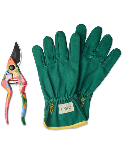 Kip&Co. Follow The Sun Yellow Secateurs and Gloves Set