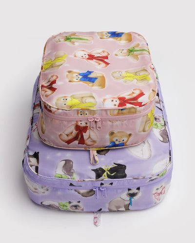 Baggu Large Packing Cube Set Fancy Animals