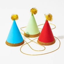 Load image into Gallery viewer, Mini Pom Party Hats