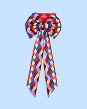 Load image into Gallery viewer, Harlequin Bow Tree Topper