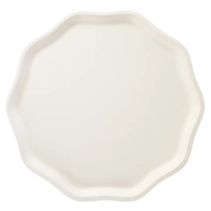 French Crème Compostable Dinner Plates (8Pk)