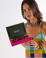 Load image into Gallery viewer, KIP &amp; Co. Prickly Pear Velvet Jewellery Box Small