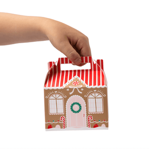SWEET GINGERBREAD HOUSE COOKIE BOXES