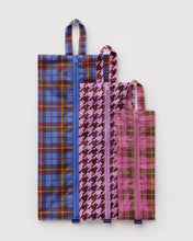 Load image into Gallery viewer, Baggu 3D Zip Set Check Mix